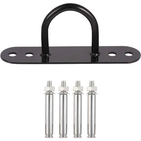 OSQI Crochet De Support D'ancrage Pour Montage Mural/plafond De Corde De Combat Pour Sangles De Suspension, Anneaux De Gymnastique Crossfit, Systèmes De Musculation, Balançoires De Yoga, Hamacs, équipement De Boxe 4 OSQI Crochet De Support D'ancrage Pour Montage Mural/plafond De Corde De Combat Pour Sangles De Suspension, Anneaux De Gymnastique Crossfit, Systèmes De Musculation, Balançoires De Yoga, Hamacs, équipement De Boxe – Image 2