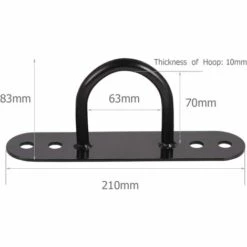 OSQI Crochet De Support D'ancrage Pour Montage Mural/plafond De Corde De Combat Pour Sangles De Suspension, Anneaux De Gymnastique Crossfit, Systèmes De Musculation, Balançoires De Yoga, Hamacs, équipement De Boxe 9 OSQI Crochet De Support D'ancrage Pour Montage Mural/plafond De Corde De Combat Pour Sangles De Suspension, Anneaux De Gymnastique Crossfit, Systèmes De Musculation, Balançoires De Yoga, Hamacs, équipement De Boxe -Equipement antichute Soldes 65506663 3