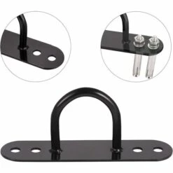 OSQI Crochet De Support D'ancrage Pour Montage Mural/plafond De Corde De Combat Pour Sangles De Suspension, Anneaux De Gymnastique Crossfit, Systèmes De Musculation, Balançoires De Yoga, Hamacs, équipement De Boxe 11 OSQI Crochet De Support D'ancrage Pour Montage Mural/plafond De Corde De Combat Pour Sangles De Suspension, Anneaux De Gymnastique Crossfit, Systèmes De Musculation, Balançoires De Yoga, Hamacs, équipement De Boxe -Equipement antichute Soldes 65506663 5