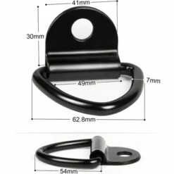 OSQI Lot De 8 Anneaux D'arrimage Robustes Pour Bateaux, Camionnettes, Camions, Entrepôts -Equipement antichute Soldes 65506802 3