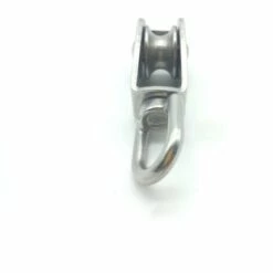 PESCE 4 Pièces M25 Seul Poulie Bloc, 304 Aciers Inoxydables Poulie Rouleau, Grue Pivot Crochet Lisse Fil Corde Câble Chargement 331lbs/150Kg -Equipement antichute Soldes 65510165 4