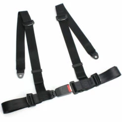 FUIENKO Harnais De Course De Sport, Ceinture De Sécurité, 3 4 Points, Fixation, Fixation, Dégagement Rapide, Nylon, Pour Voiture, Noir, Rouge,Australie,TYPE A BLACK -Equipement antichute Soldes 65526246 5