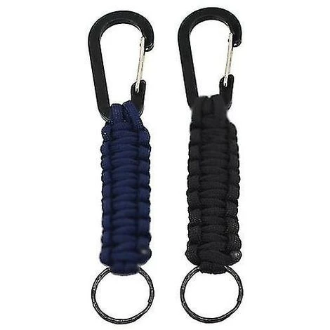 DONTODENT Lot De 6 Lanières Tressées Porte-clés Paracord Avec Mousquetons 7 DONTODENT Lot De 6 Lanières Tressées Porte-clés Paracord Avec Mousquetons – Image 5