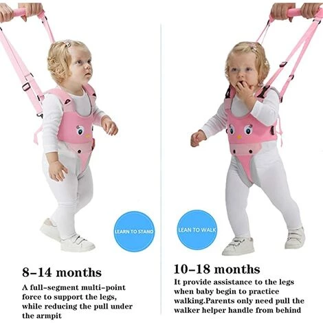 HELLO KITTY BAIN Ceinture De Sécurité De Marche Pour Bébé Poignée Réglable Assistant De Marche Pour Tout-petit Aide à L'apprentissage Debout Et à La Marche Rênes De Ceinture De Marche Pour Bébé Ceinture De Sécurité Pour Enfant (rose) 5 HELLO KITTY BAIN Ceinture De Sécurité De Marche Pour Bébé Poignée Réglable Assistant De Marche Pour Tout-petit Aide à L'apprentissage Debout Et à La Marche Rênes De Ceinture De Marche Pour Bébé Ceinture De Sécurité Pour Enfant (rose) – Image 3