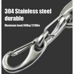 HELLO KITTY BAIN Mousqueton à Ressort En Acier Inoxydable Charge Maximale 100 Kg, Ressort De 50 Mm Pour Le Camping, La Randonnée, L'extérieur 6 Pièces 9 HELLO KITTY BAIN Mousqueton à Ressort En Acier Inoxydable Charge Maximale 100 Kg, Ressort De 50 Mm Pour Le Camping, La Randonnée, L'extérieur 6 Pièces -Equipement antichute Soldes 65625599 4