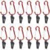 BENOBBY KIDS 12 Ensembles Pince à Bâche Avec Mousqueton Clip De Tente Auvents Clip Coupe-Vent Clips De Verrouillage De Tente Clip De Bâche Pince De Tente Robuste Pour Activités De Plein Air Camping Canopy -Equipement antichute Soldes 65683073 1