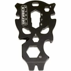 BENOBBY KIDS Outil EDC Multi 8 En 1, Tête De Mort, Acier Inoxydable, Ouvre-bouteille, Tournevis, Clé Coupe-corde, Transport Quotidien, Gadget Polyvalent, Pêche, Chasse, Camping