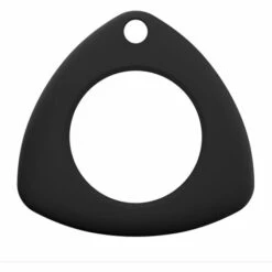 LIFCAUSAL Coque De Protection En Silicone Pour Apple Airtag GPS Finder Collier De Chien Et De Chat, Support Pour Animal De Compagnie Pour Air_tag, Pour Apple Locator Tracker Anti-Perdu Device Silicon Case (Noir)
