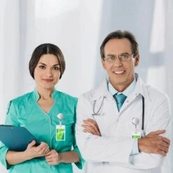 CADEAUX Lot De 2 Porte-badges Rétractables Avec Porte-clés, Clip En Métal, Porte-badge En Plastique Et Porte-badge Robuste Pour Carte D'identité, Carte-clé, Mousqueton De Travail. -Equipement antichute Soldes 65833606 5