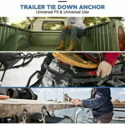 KAEJYIUT 4 Pièces Anneau D'arrimage, Remorque D'anneau Montage D, Crochet D'arrimage D'arrimage En Acier Inoxydable Robustes, Pour Remorques Camions Camions Stockage De Corde De Bateau - Noir 11 KAEJYIUT 4 Pièces Anneau D'arrimage, Remorque D'anneau Montage D, Crochet D'arrimage D'arrimage En Acier Inoxydable Robustes, Pour Remorques Camions Camions Stockage De Corde De Bateau - Noir -Equipement antichute Soldes 65853259 5