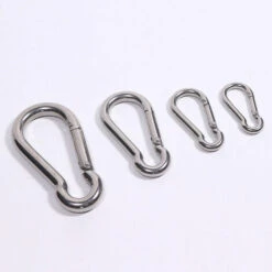 KAEJYIUT Mousqueton De Fixation Pour Charges Lourdes, Sports, Chiens De Serrure, Hamac Balan?oire, En Acier Inoxydable 304, 14mm épaisseur -Equipement antichute Soldes 65853420 5