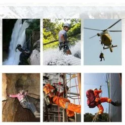 DONTODENT Harnais De Descente Assis Pour Escalade Et Escalade En Plein Air (noir) 11 DONTODENT Harnais De Descente Assis Pour Escalade Et Escalade En Plein Air (noir) -Equipement antichute Soldes 65869711 5