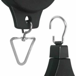 KAEJYIUT Poulie Pour Plantes, Poulie Rétractable Robuste Et Facile à Atteindre, Suspension Pour Panier De Fleurs, Crochet Pour Paniers De Jardin, Pots Et Mangeoire Pour Oiseaux, Suspendez Haut Et Tirez Vers Le Bas Pour Arroser Ou Alimenter Le Paquet De 2 (Noir) 11 KAEJYIUT Poulie Pour Plantes, Poulie Rétractable Robuste Et Facile à Atteindre, Suspension Pour Panier De Fleurs, Crochet Pour Paniers De Jardin, Pots Et Mangeoire Pour Oiseaux, Suspendez Haut Et Tirez Vers Le Bas Pour Arroser Ou Alimenter Le Paquet De 2 (Noir) -Equipement antichute Soldes 65875345 5