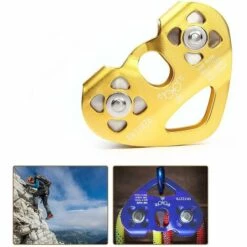 DONTODENT Poulie De Tyrolienne Extérieure En Forme De Cœur à Haute Altitude (bleue) -Equipement antichute Soldes 65902729 4