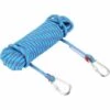 RHAFAYRE 20M Corde De Sécurité D'escalade Extérieure Anti-déchirures Alpinisme Sauvetage Corde,12mm De Diamètre Corde Pour Le Randonnée Bleu 2 RHAFAYRE 20M Corde De Sécurité D'escalade Extérieure Anti-déchirures Alpinisme Sauvetage Corde,12mm De Diamètre Corde Pour Le Randonnée Bleu -Equipement antichute Soldes 65986071 1