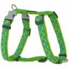 BRICOMARTEAU Harnais Pour Chien Red Dingo Style Turquoise Étoile Vert 46-76 Cm -Equipement antichute Soldes 65997949 1