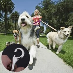 LONVRèE 2 Pcs Mousquetons Pivotants, 360 ° Mousqueton-Crochets Pivotant Pour Sangle Sacs Camping Randonnée Porte-Clés -Equipement antichute Soldes 66081387 3