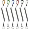 YEURIé 6 PCS Pêche Cordons, Pêche Outils Sécurité Elastique Corde Multicolor Cordes De Sécurisé Rétractable Spiralé Avec Mousqueton, Longueur D'étirement Maximale: 1 M 1 YEURIé 6 PCS Pêche Cordons, Pêche Outils Sécurité Elastique Corde Multicolor Cordes De Sécurisé Rétractable Spiralé Avec Mousqueton, Longueur D'étirement Maximale: 1 M -Equipement antichute Soldes 66084609 1
