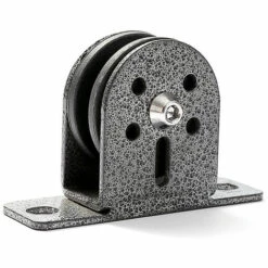 YEURIé Poulie Simple, Poulie Silencieuse, Poulie Roulement Fitness Avec Roue Rainurée U Silencieuse, Poulie Corde Levage Pivotante Acier Inoxydable, Poulie Corde Pivotante Robust