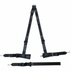 BRICOMARTEAU Harnais 3 Points De Fixation SCHROTH RACING RALLYE Noir Copilote