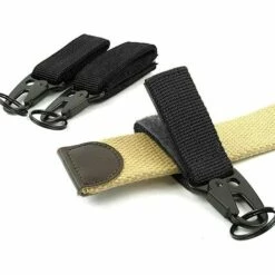 JOORRT Mousquetons De Sécurité 5 PCS Mousqueton De Ceinture, Sangle En Nylon Avec PorteClés AntiFriction Boucle De Gilet Tactique 10cm Pour Plein Air, Camping, Randonnée -Equipement antichute Soldes 66165127 4
