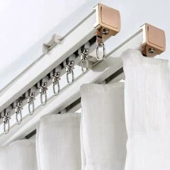 DONTODENT 20 Pièces Roue De Poulie En Métal, Poulie De Rideau, Crochet De Rideau Coulissant, Poulie De Rail De Rideau, Rouleaux De Rail De Rideau, Rouleaux De Rail De Rideau De Douche, Pour Curtai -Equipement antichute Soldes 66197829 5