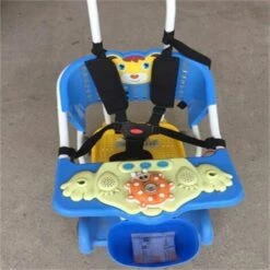 YOOUYIDA Harnais De Securite Pour Chaise Haute Avec épaulettes Et Coussin De Protection Harnais De Sécurité Pour Bébé,5 Points Bébé Ceintures Réglable Sangle De Sécurité Pour Poussette Universel Chaise Haute Enfants Noir -Equipement antichute Soldes 66372333 3