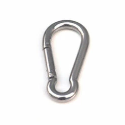 2pcs Mousqueton De Fixation Pour Charges Lourdes, Sports, Chiens De Serrure, Hamac Balançoire, En Acier Inoxydable 304, 8mm Épaisseur Adélala -Equipement antichute Soldes 66380393 4