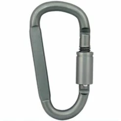 Lot De 6 Mousquetons De Verrouillage En Aluminium Avec Anneau En D Léger Mais Robuste,Yeurié -Equipement antichute Soldes 66578959 2