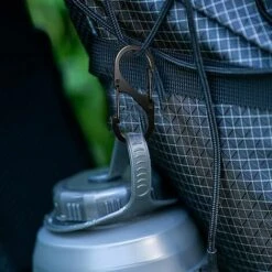 MODOU Mini S Forme Mousqueton Clips 30 Pièces Alliage D'Aluminium Mousquetons Clips De Mousqueton Noir Petit Mousqueton Porte Etanche Durable Pour Activités De Plein Air Camping Pêche Randonnée Voyage -Equipement antichute Soldes 66741554 4