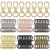 GRID COOL Lot De 56 mousquetons Pivotants En Métal Pour Porte-clés, Couture, Loisirs Créatifs - 7 couleurs 2 GRID COOL Lot De 56 mousquetons Pivotants En Métal Pour Porte-clés, Couture, Loisirs Créatifs - 7 couleurs -Equipement antichute Soldes 66756693 1