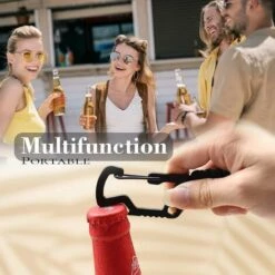 GRID COOL 3 PCS Porte-clés Avec Mousquetons - Porte-clés Avec Décapsuleur, Cordon Tressé Porte-clés Crochet, Pour Clés De Voiture Garçons Filles Hommes Femmes -Equipement antichute Soldes 66757990 5