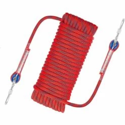 MEZHENG Corde En Nylon Corde De Sécurité D'escalade Diamètre 10mm Avec Mousqueton Pour Accessoires De Randonnée En Plein Air Camping Sportif