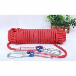 MEZHENG Corde En Nylon Corde De Sécurité D'escalade Diamètre 10mm Avec Mousqueton Pour Accessoires De Randonnée En Plein Air Camping Sportif -Equipement antichute Soldes 66802281 5