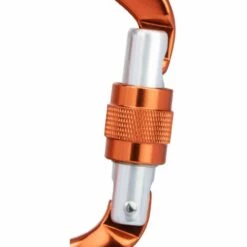 OUSUDELA 2pcs Mousquetons Escalade Certifié Mousqueton Aluminium Avec Bouchon à Vis, Forme De D, Idéal Pour Alpinisme, Randonné,Le Sauvetage, Camping Et Pêche -Equipement antichute Soldes 66818093 5