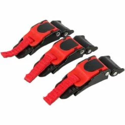 THSINDE Boucle De Casque, 3x Clip De Vitesse Pour Casque De Moto à Dégagement Rapide Mentonnière Bouton Boucle De Traction Vélo