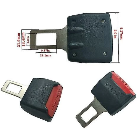 THSINDE Boucle De Base De Ceinture De Sécurité De Voiture Support De Boucle Femelle Extension De Verrouillage Universelle Simple 5 THSINDE Boucle De Base De Ceinture De Sécurité De Voiture Support De Boucle Femelle Extension De Verrouillage Universelle Simple – Image 3