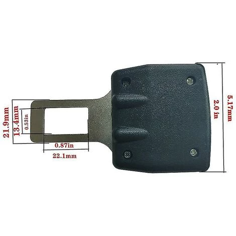 THSINDE Boucle De Base De Ceinture De Sécurité De Voiture Support De Boucle Femelle Extension De Verrouillage Universelle Simple 6 THSINDE Boucle De Base De Ceinture De Sécurité De Voiture Support De Boucle Femelle Extension De Verrouillage Universelle Simple – Image 4