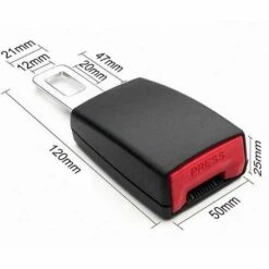 THSINDE Extension De Ceinture De Sécurité De Siège De Voiture Rembourrage Extension Réglable Allongement -Equipement antichute Soldes 66964006 3