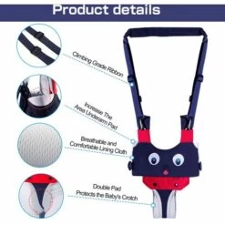 OCXIN Aide à La Marche Pour Trotteur, Harnais De Marche Réglable 4 En 1 Pour Tout-petit, Aide à L'apprentissage Debout Et à La Marche, Harnais De Marche Pour Tout-petit Avec Deux Chaînes Factices -Equipement antichute Soldes 66964650 3