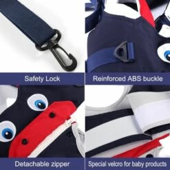 OCXIN Aide à La Marche Pour Trotteur, Harnais De Marche Réglable 4 En 1 Pour Tout-petit, Aide à L'apprentissage Debout Et à La Marche, Harnais De Marche Pour Tout-petit Avec Deux Chaînes Factices -Equipement antichute Soldes 66964650 4