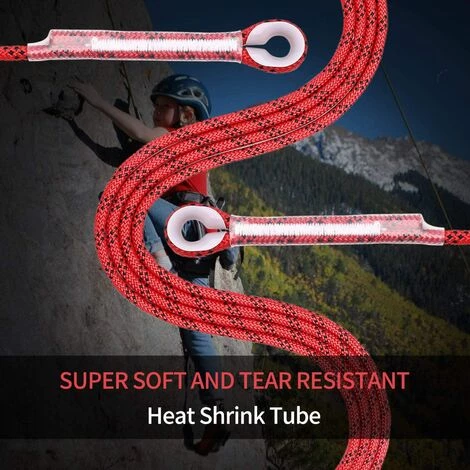 OCXIN Corde D'escalade Professionnelle En Nylon, Corde De Sécurité De 8 Mm Avec Mousqueton, Poids De Charge 900 Kg Pour La Randonnée, L'alpinisme, Les Sports De Plein Air, Le Camping, La Spéléologie 6 OCXIN Corde D'escalade Professionnelle En Nylon, Corde De Sécurité De 8 Mm Avec Mousqueton, Poids De Charge 900 Kg Pour La Randonnée, L'alpinisme, Les Sports De Plein Air, Le Camping, La Spéléologie – Image 4