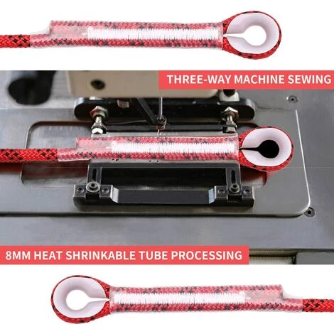 OCXIN Corde D'escalade Professionnelle En Nylon, Corde De Sécurité De 8 Mm Avec Mousqueton, Poids De Charge 900 Kg Pour La Randonnée, L'alpinisme, Les Sports De Plein Air, Le Camping, La Spéléologie 7 OCXIN Corde D'escalade Professionnelle En Nylon, Corde De Sécurité De 8 Mm Avec Mousqueton, Poids De Charge 900 Kg Pour La Randonnée, L'alpinisme, Les Sports De Plein Air, Le Camping, La Spéléologie – Image 5
