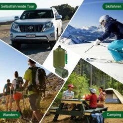 OCXIN Sac De Couchage D'urgence 2 Pièces Survie - Sac De Bivouac De Survie Couvertures De Sauvetage Imperméables Avec Sifflet De Signalisation, Couverture D'urgence De Premiers Soins De Protection Contre Le Froid Ultra-légère Pour Le Camping De Randonnée En Ple -Equipement antichute Soldes 66998858 5