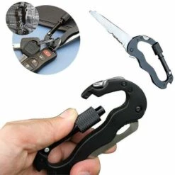 ZHUOXUAN Mousqueton Clip Mousqueton Escalade Mousquetons Escalade 5 En 1 Mousqueton Multifonction Outil Extérieur -Equipement antichute Soldes 67168897 2