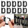 ZHUOXUAN 10 Pcs Haute Résistance Boucle Snap Lock Porte-clés En Plastique Manille Mousqueton D-ring Clip Sangle Sac À Dos Grimlock Pour Sports De Plein Air -Equipement antichute Soldes 67168900 1