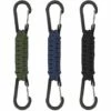 ZHUOXUAN Porte-clés 3 Pièces Avec Mousqueton, Mousqueton à Cordon Tressé Pour Clés, Outdoorrrrrr -Equipement antichute Soldes 67168901 1