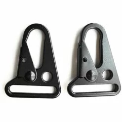 ZHUOXUAN Mousqueton En Sangle, Crochet De Mousqueton Tactique, Boucle à Clip Tactique, Mousquetons Multifonctions, Pour L'alpinisme, Le Camping, La Randonnée, La Chasse, Le Tir, O -Equipement antichute Soldes 67170303 5