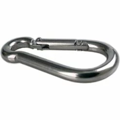 ZHUOXUAN Mousqueton 2 Pièces Pour Charges Lourdes, Sports, Chiens De Verrouillage, Balançoire Hamac, Acier Inoxydable 304, épaisseur 8 Mm -Equipement antichute Soldes 67170319 4