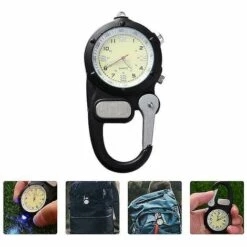 ZHUOXUAN Montre Portative D'alpinisme De Montre De Gousset A Mené La Montre De Randonneur De Montre Pour Extérieur 7 ZHUOXUAN Montre Portative D'alpinisme De Montre De Gousset A Mené La Montre De Randonneur De Montre Pour Extérieur -Equipement antichute Soldes 67170478 3